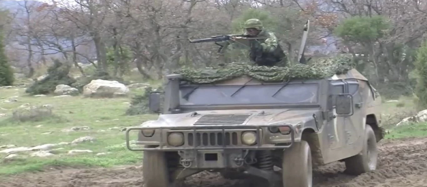 Αυτό είναι το ελληνικό Hummer που φυλάει τα σύνορα στον Έβρο (βίντεο)